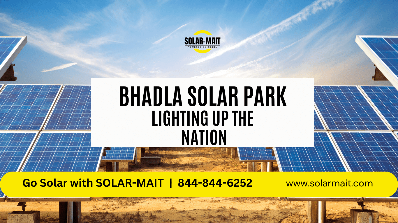 Harnessing Sunshine: Bhadla Solar Park - India's Beacon of Renewable Energy